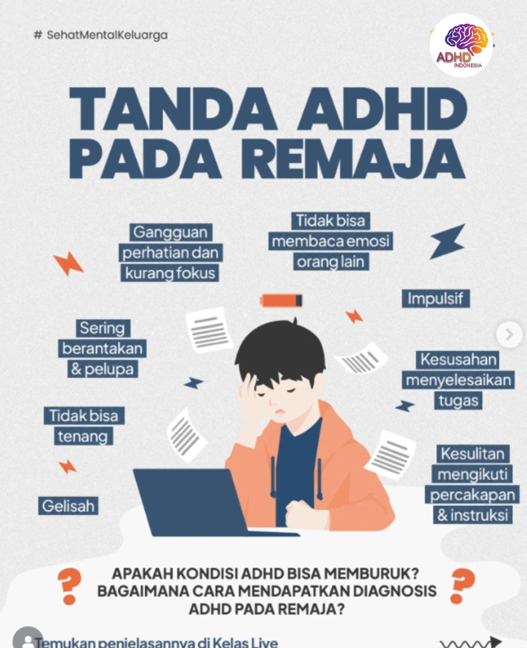 Screening ADHD Non-Diagnostik: Edukasi Awal bagi Orang Tua di Kabupaten Sambas